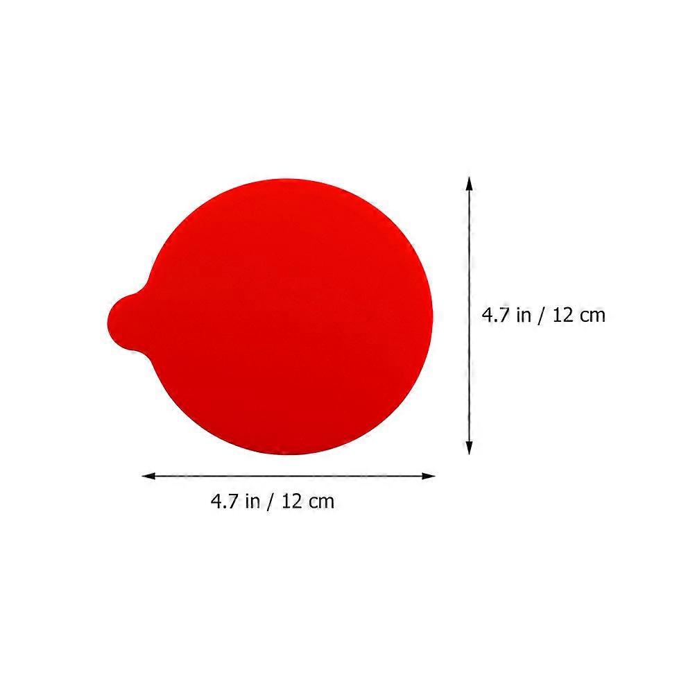 Heat Resistant Silicone Mat Square Shape For Kitchen Cup Protection 2 Pcs