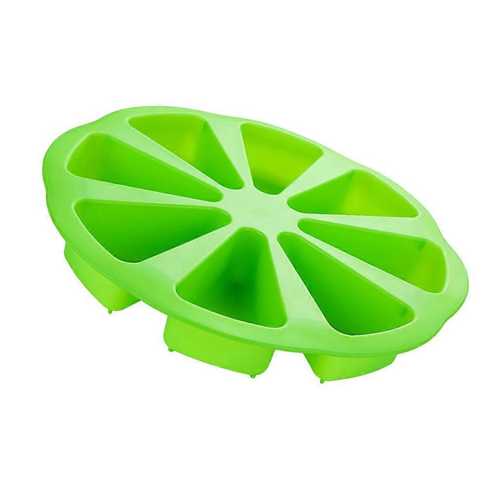 Green Silicone Baking Molds 2Pcs for Baking Use with 8 Cavities