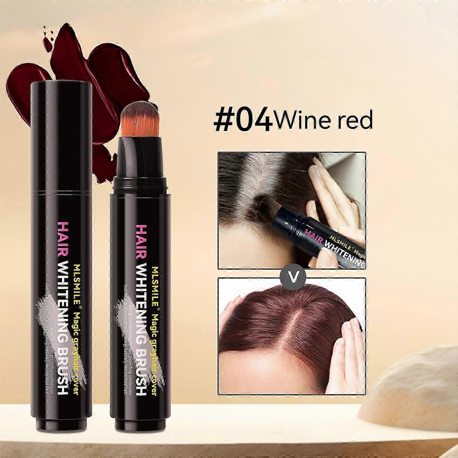 Hårrot Touch Up Stick, Instant Hårfärgning Touch Up Rötter,Snabb tork Täck Root Concealer Stick, Bärbar hårlinje hårfärg stick