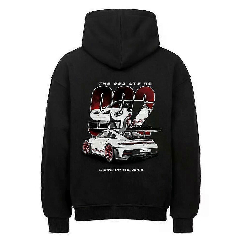 Pull à capuche noir 992 Rockinstone