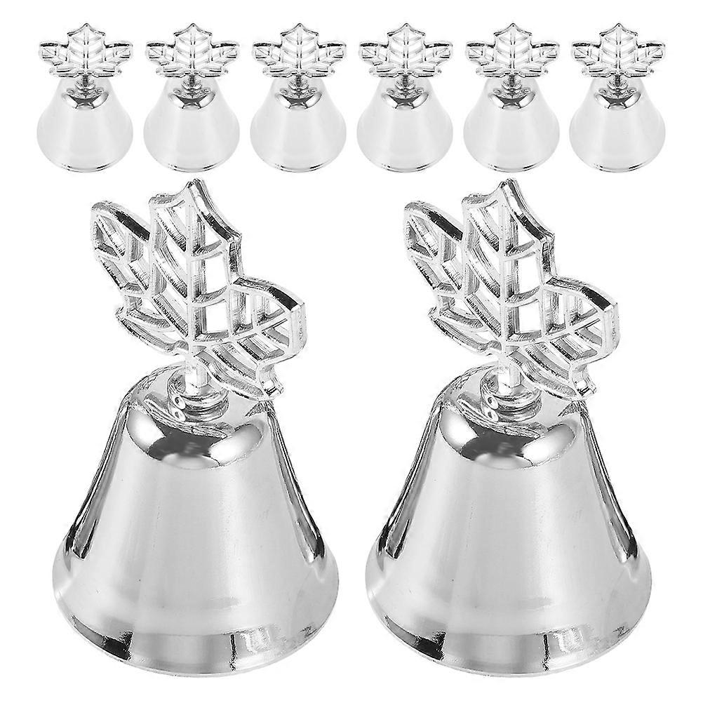 Multipurpose Photo Display Card Holders 40 Pcs Alloy Material Desk Name Tag Holding Perfect For Christmas And Banquets