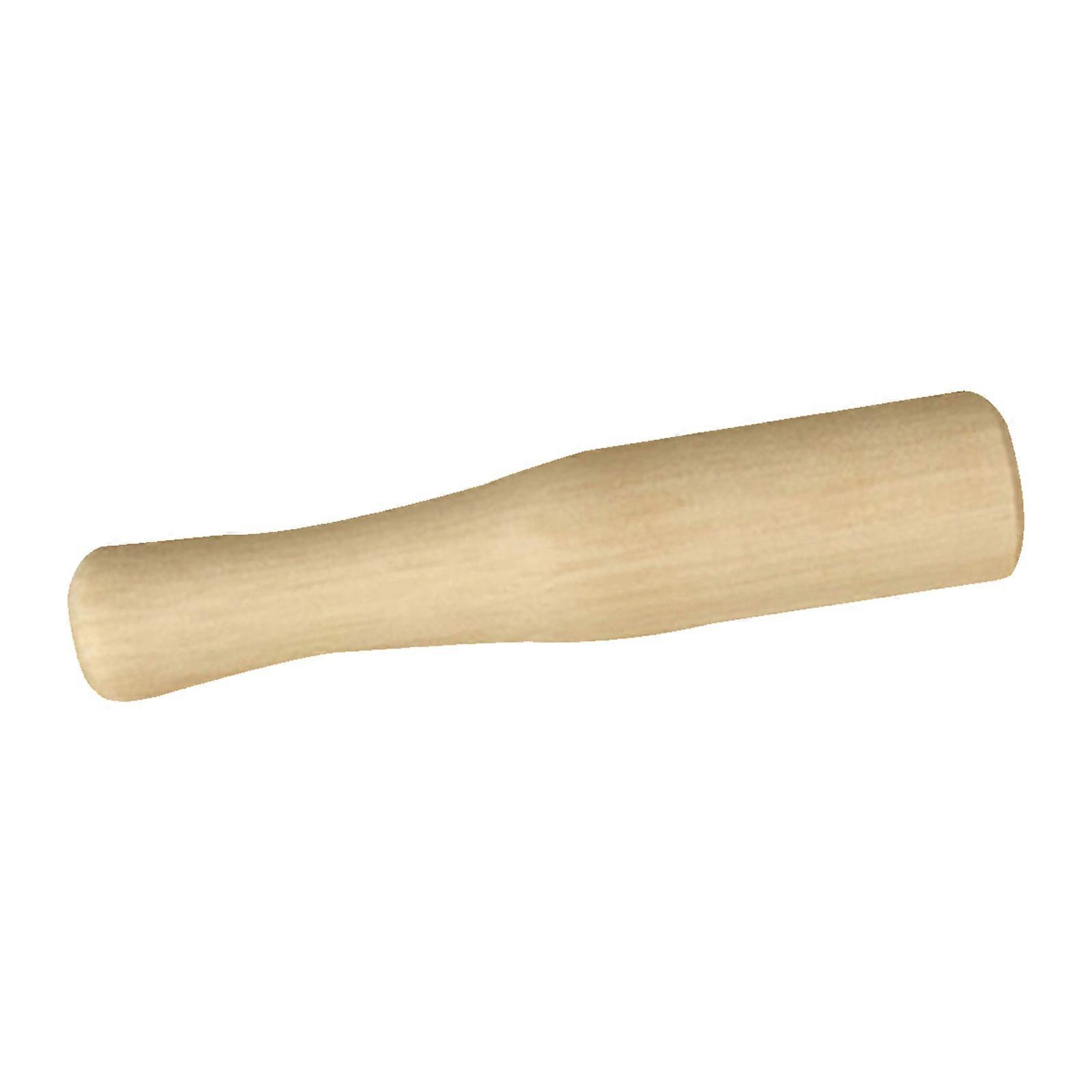 Muddler for Grinding Use 2Pcs Light Brown Wood Pestle with Long Handle Grip