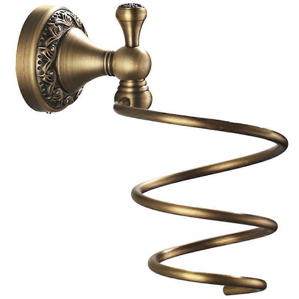 Dryer Holder Wall Mounted for Bathroom Use Copper