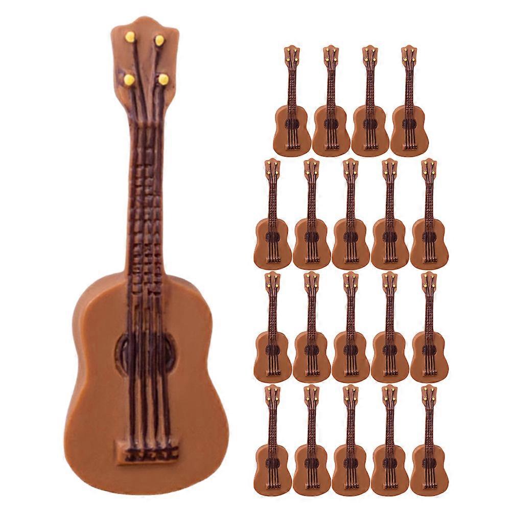 Creative Mini Guitar 50 Pcs Miniature Instruments Ideal For Hobbyists And Decor Enthusiasts Indoor Use
