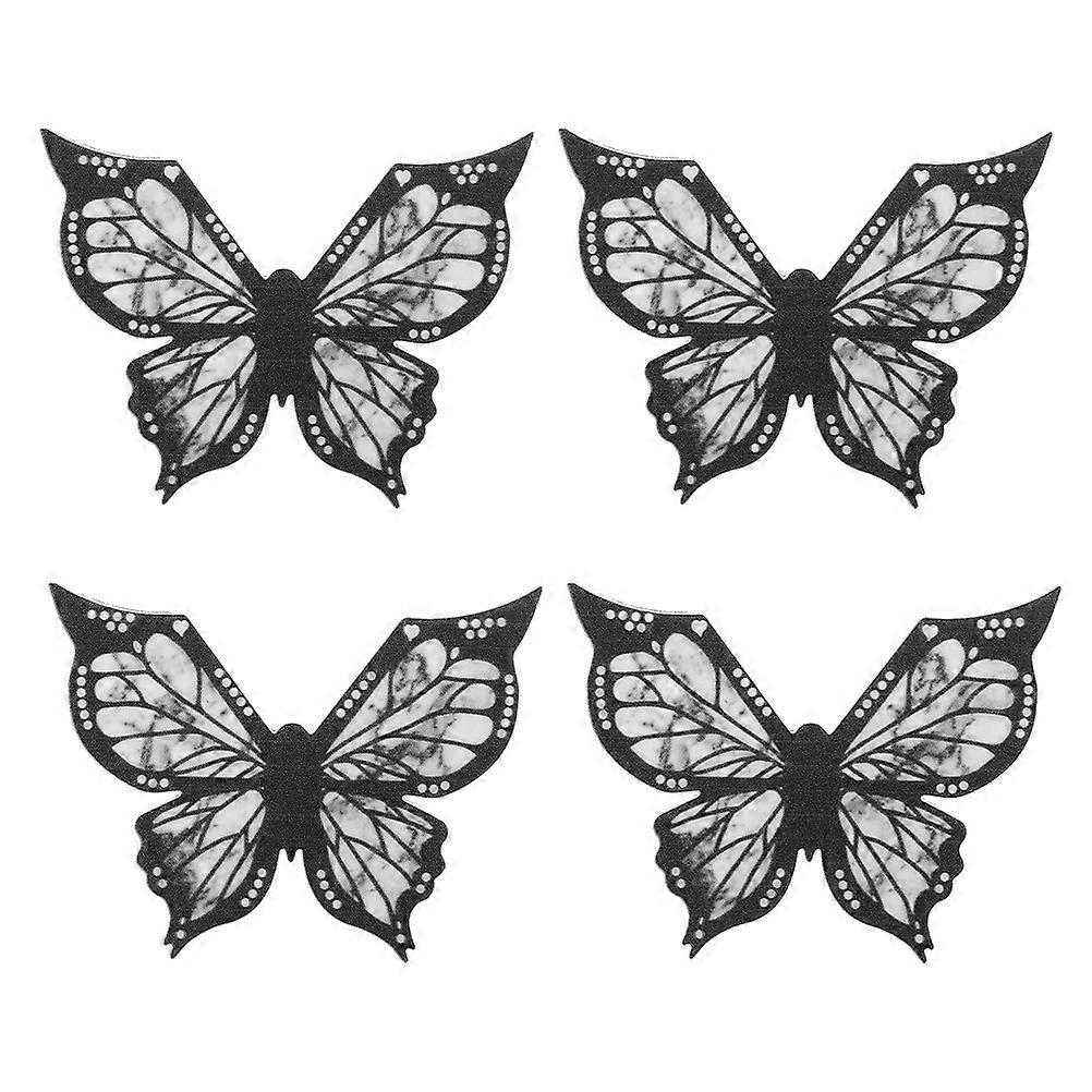 Butterfly Eyeliner Stencil Makeup Tool Silicone for Eyes 5Pcs