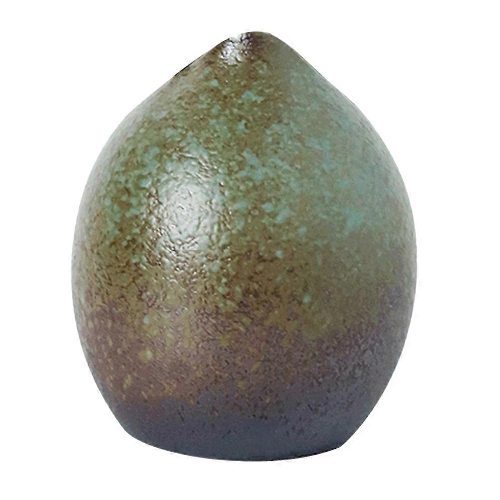 Flower Arrangement Container Ceramic Vase Decoration with 2Pcs for Tabletop