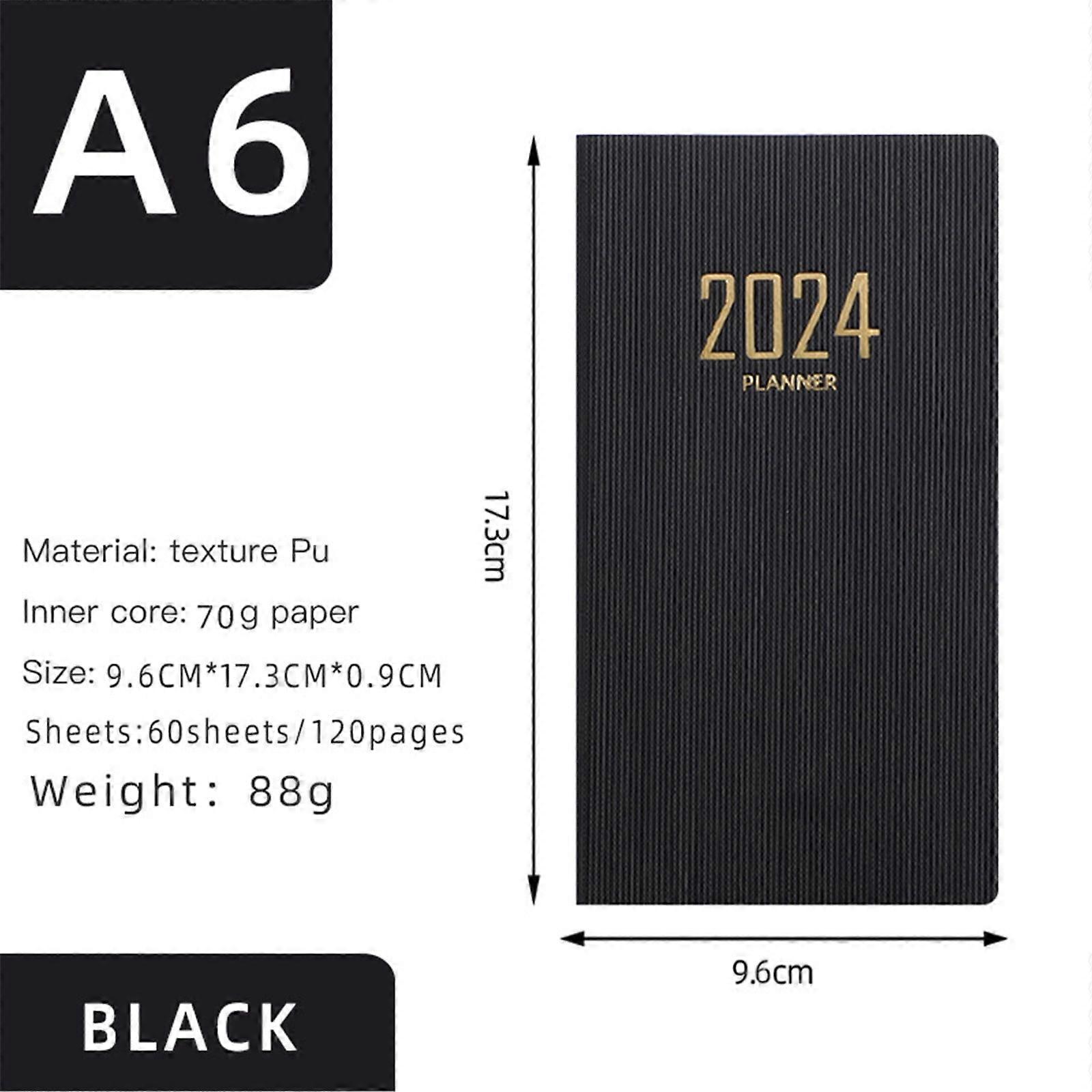 YingTaiLi A6 Mini Notebook Organizer Planner,Daily Planner and Travel Diary,Similar to Compact Journals,Portable Notebooks
