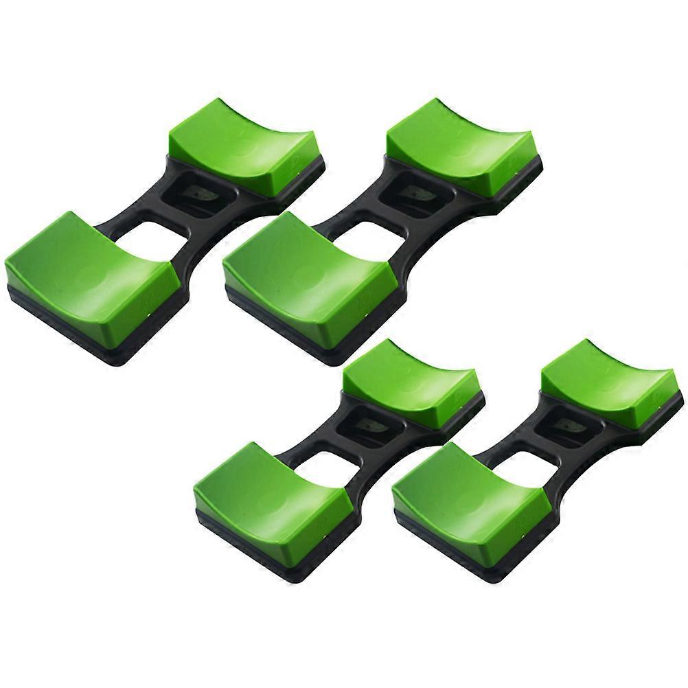 Green Dumbbell Holder Storage Rack for 8Pcs Household Use