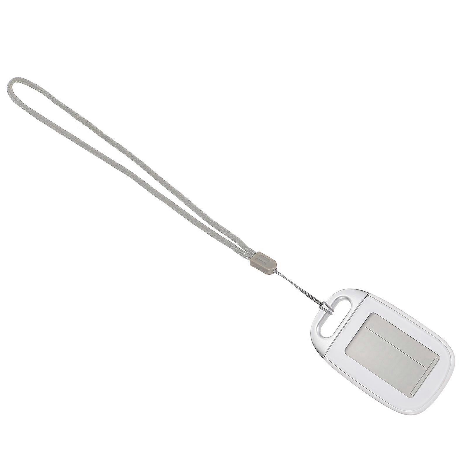 Step Counting Gadget Rectangle Fitness Monitor Daily Use Abs White for 1Pack