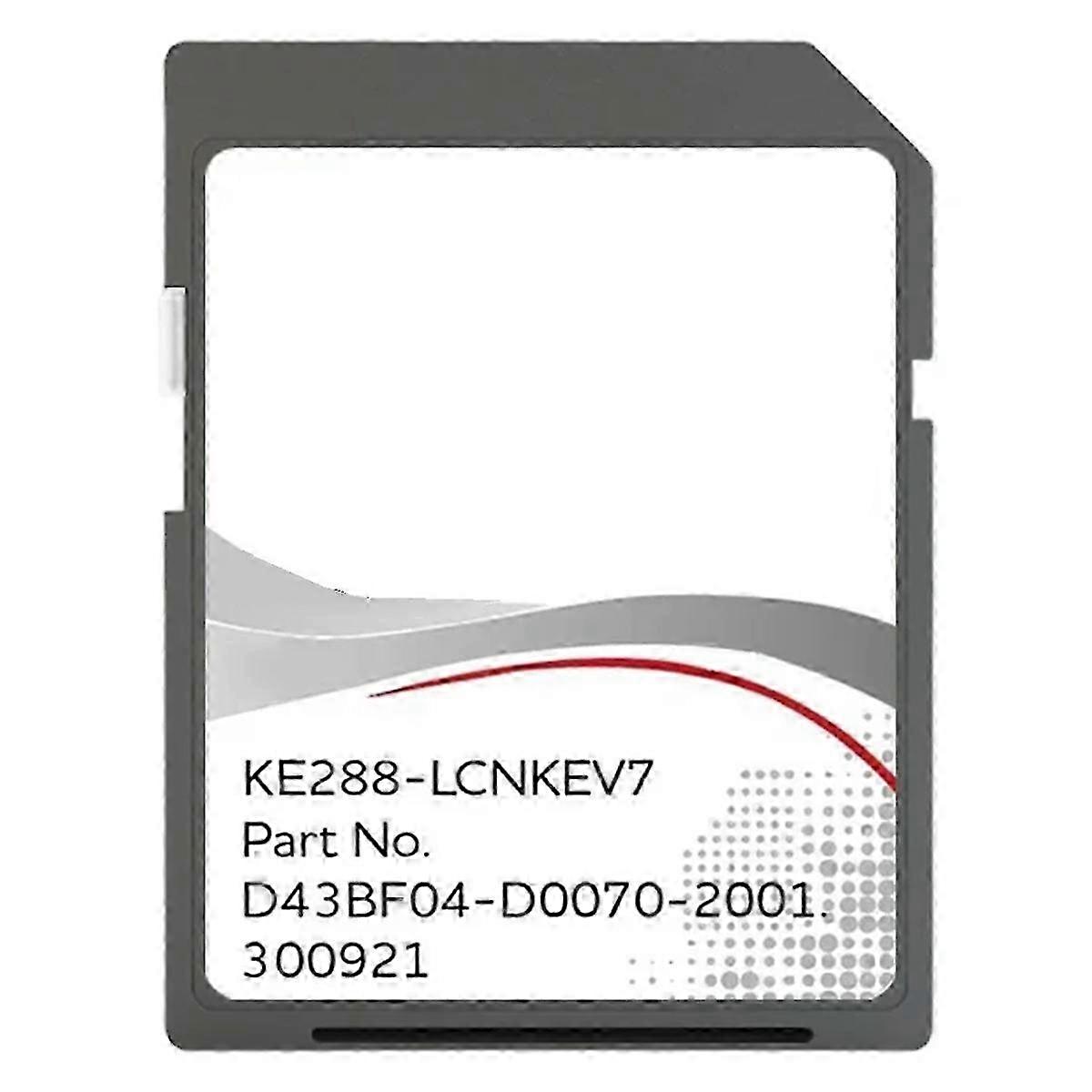 Κατάλληλο για Nissan Connect 3 V7 SD, Ενημέρωση Χάρτη ΕΕ για Car Juke Note Leaf, Γερμανία, Ισπανία, Κάρτα