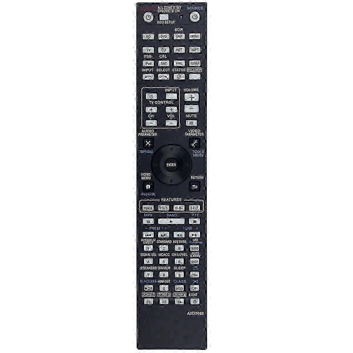 Remote Control Replacement for Pioneer VSX-1123-K AXD7596 AXD7305 AXD7691 AXD7725 SC-57 SC-55