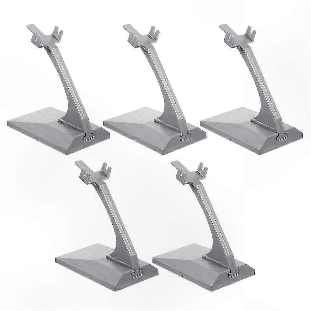 5pcs Airplane Model Display Stand Rack for Home & Office - Easy Assembly, Stable Tabletop Support