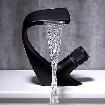 Basin Faucet Modern Black Bathroom Sink Mixer Tap Brass Chrome Wash Basin Faucet Single Handle Single Hole