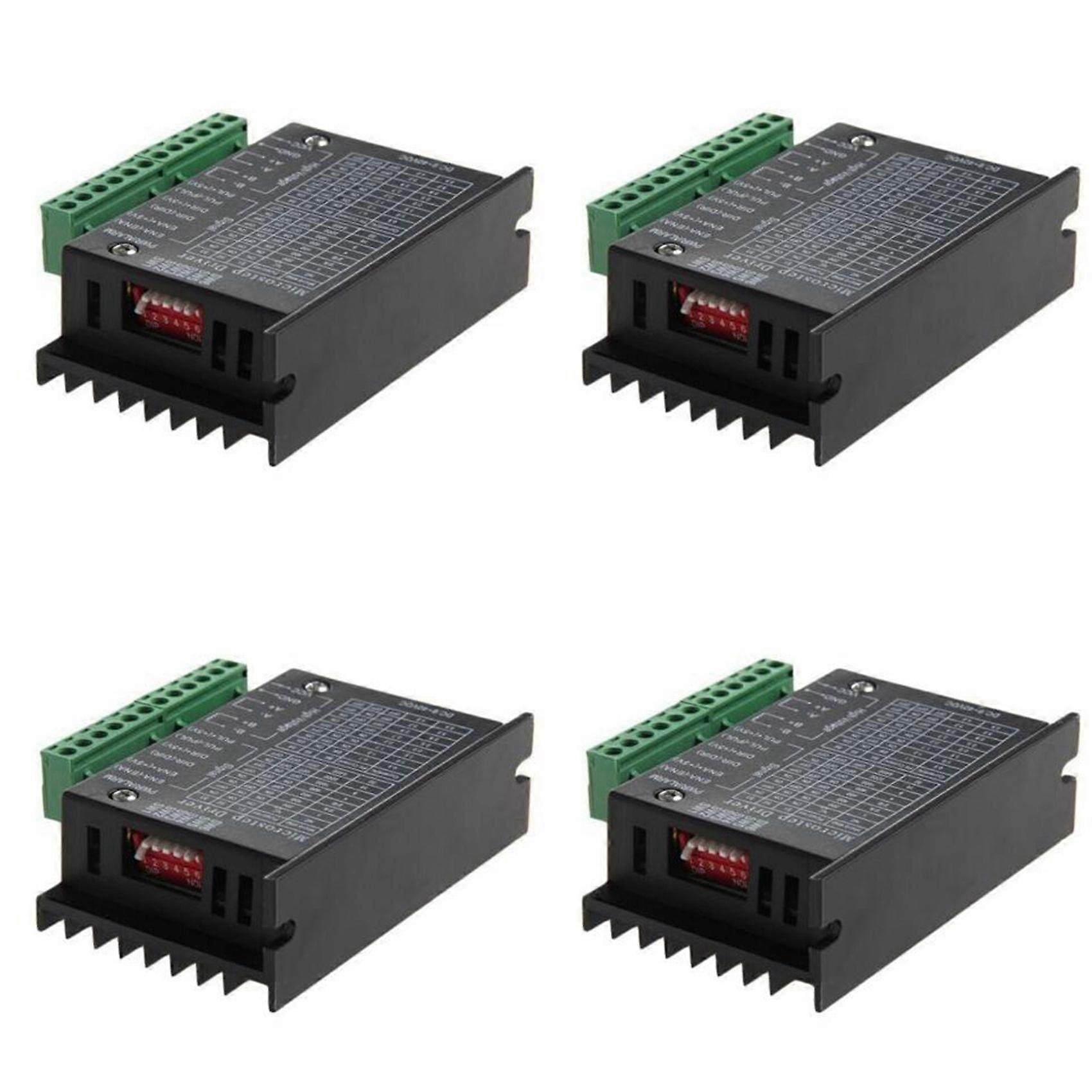 4X TB6600 Driver Upgrade 32 Subdivision 42/57/86 Stepper Motor Driver 4.0A 42VDC Portable Driver
