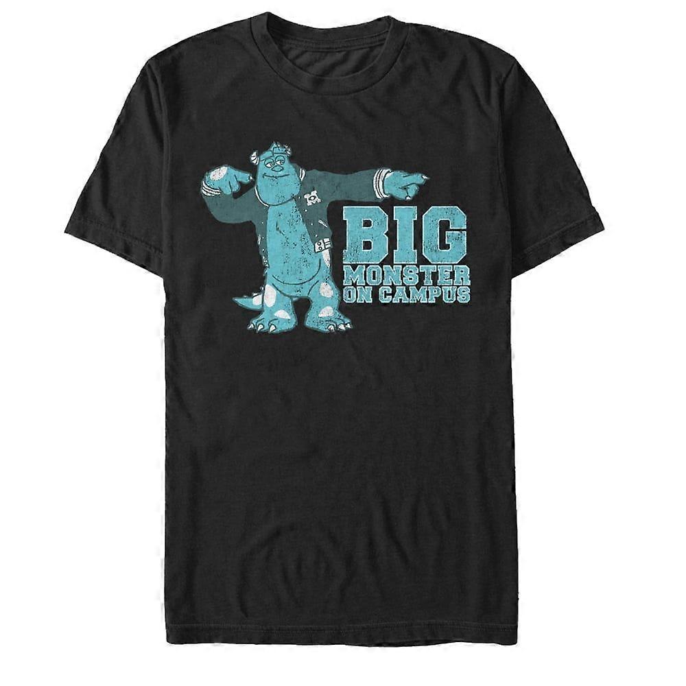 Monsters Inc Sully Big Monster On Campus Graphic Tee Noir Large-ob219