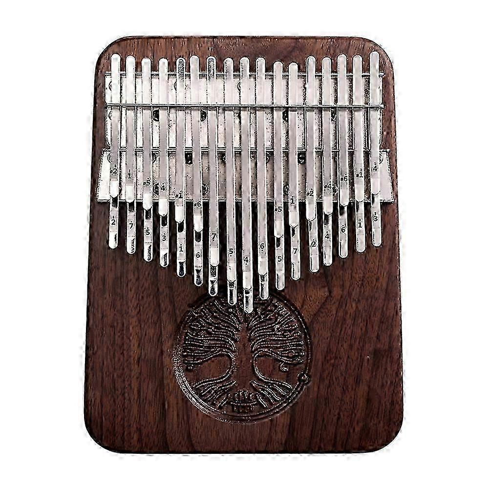 Thumb Piano Kalimba Musical Instruments 21 Key Kalimba For Performance Recording Key-down Design Thickened Integrated