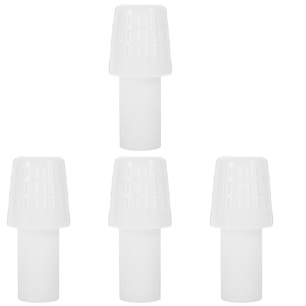 4 Count Pump Bracket Screen Stand Braces Filter Inflatable Pool Accesories White Abs