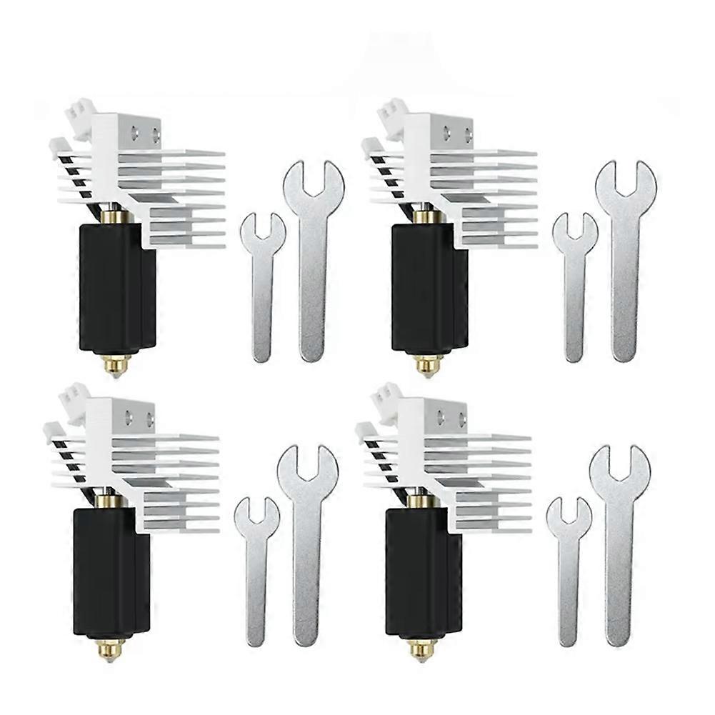 4 Sets   End Kit for Elegoo Centauri Carbon 3D Printer 0.4mm Assembled Extruder  end Kit 3D Printer Accessories