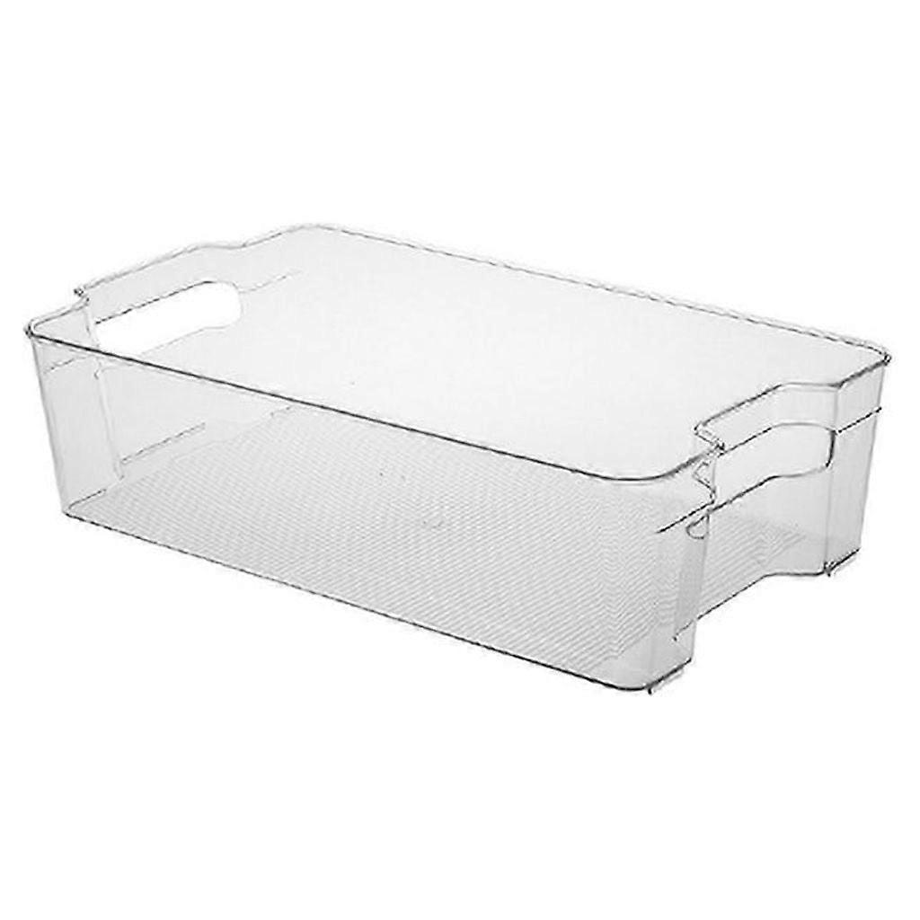 Multifunctional Drainable Storage Box for Seafood, Vegetables - Compatible with Refrigerators, 1X Plastic Fresh-Keeping Box (S)
