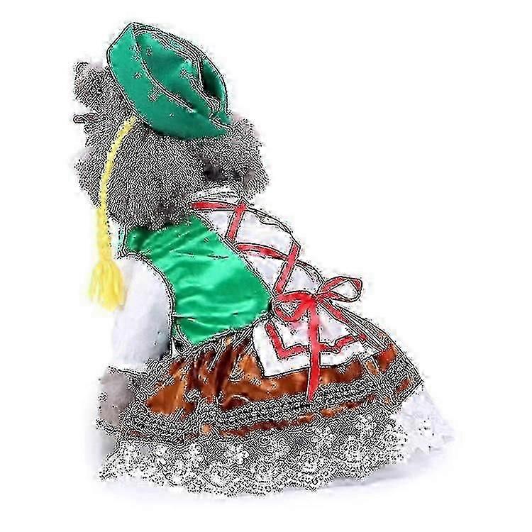 ハロウィーンのクリスマスのクリスマスのギフトの装飾ペット犬はおかしいクリスマスの服を供給します