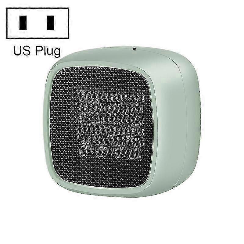 Home Desktop Mini Portable PTC Dumping Power-off Heater, Specification:US Plug