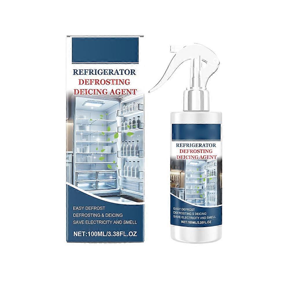 Rapid De-Icing Spray for Freezers and Refrigerators Safe Eco-Friendly Formula Prevents Frost Build-Up
