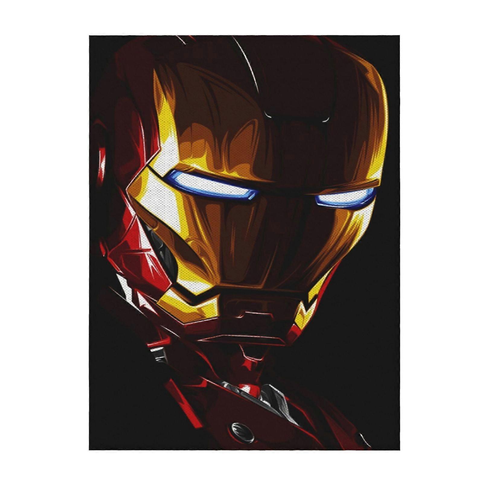 Iron Man Soft And Comfortable Throw Blanket Plush Lightweight Warm Plush Flannel Blanket And Throws For Couch Sofa Bed 40"X30"