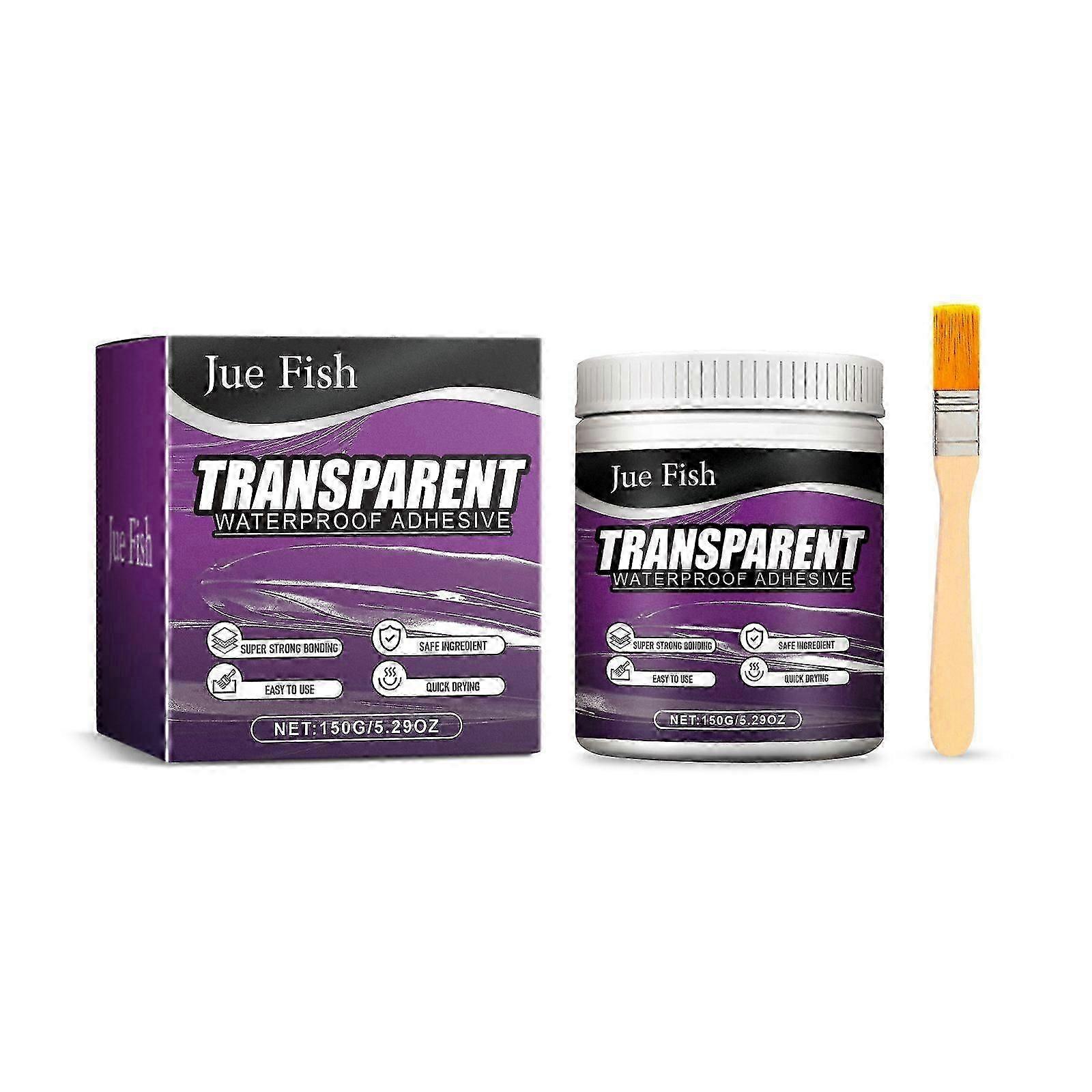 Waterproof Leak Repair Sealant - Transparent, Easy to Apply, Durable for Walls