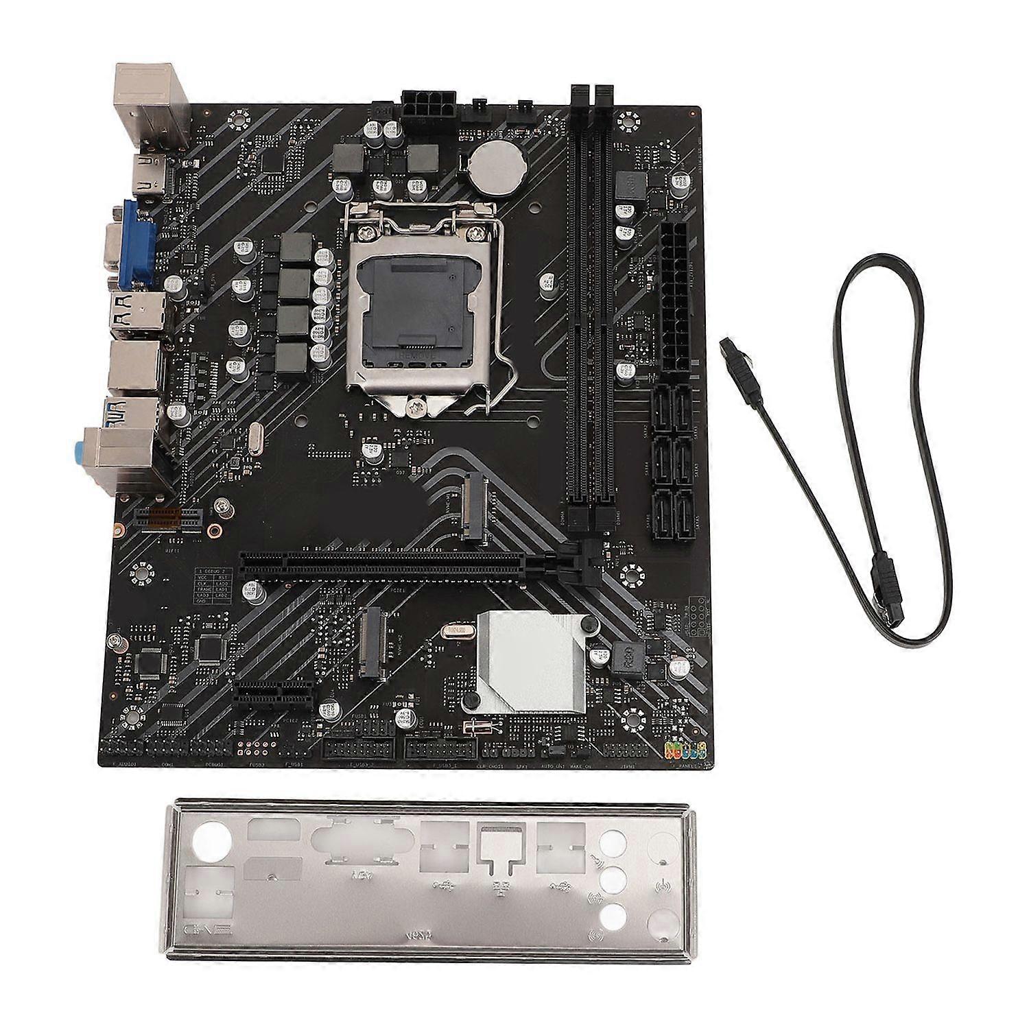 Computer Motherboard Dual Channel DDR4 LGA 1151 Support M.2 NVME Mining Motherboard with USB3.0 Seri