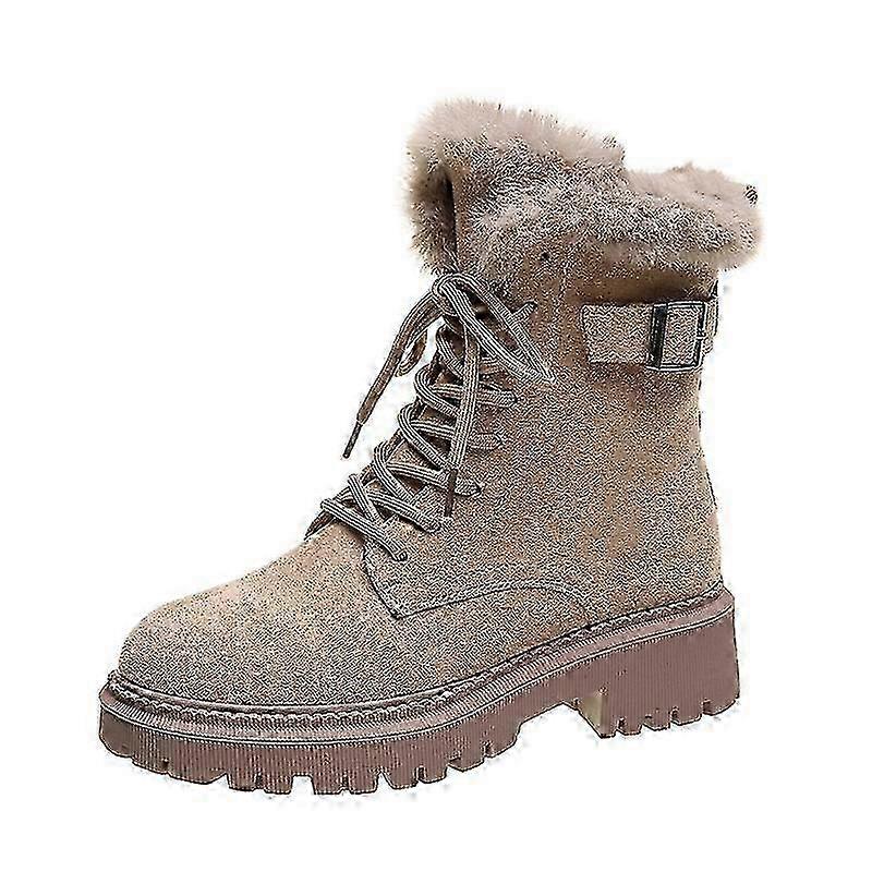 Naisten talvikengät Lämpimät lumisaappaat