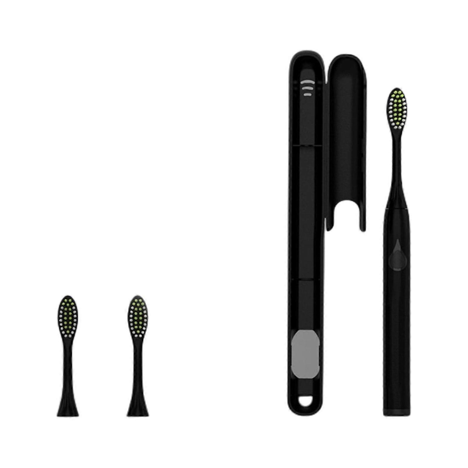 YOBOLK Electric Toothbrush, Low Noise & Portable with Smart Timer, IPX7 Waterproof Vibration Toothbrush - Compatible with Replacement Heads