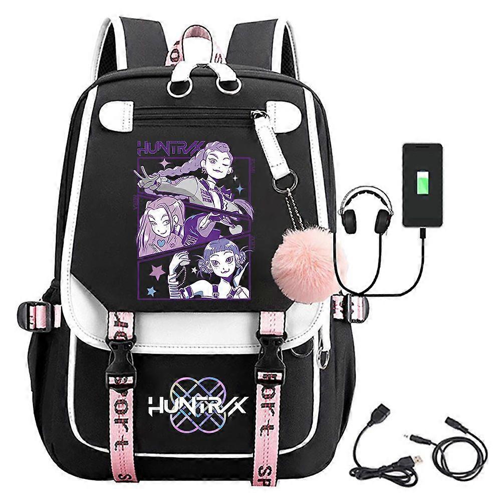 Devil Hunter Anime School Backpack Cute Cartoon Student Bag