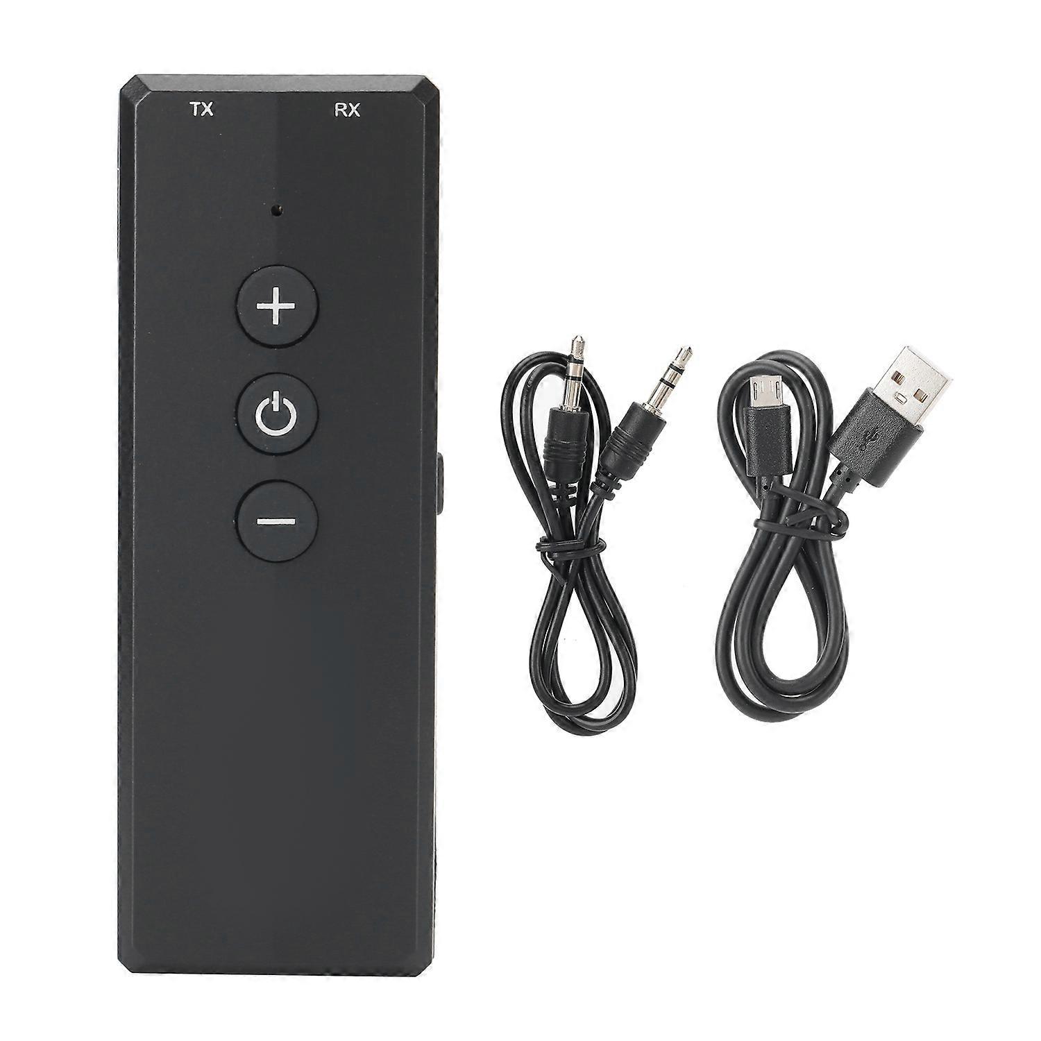 Bluetooth 5.0 Transmitter Receiver 3 in 1 Audio Wireless Adapter 3.5mm AUX for TV PC Car