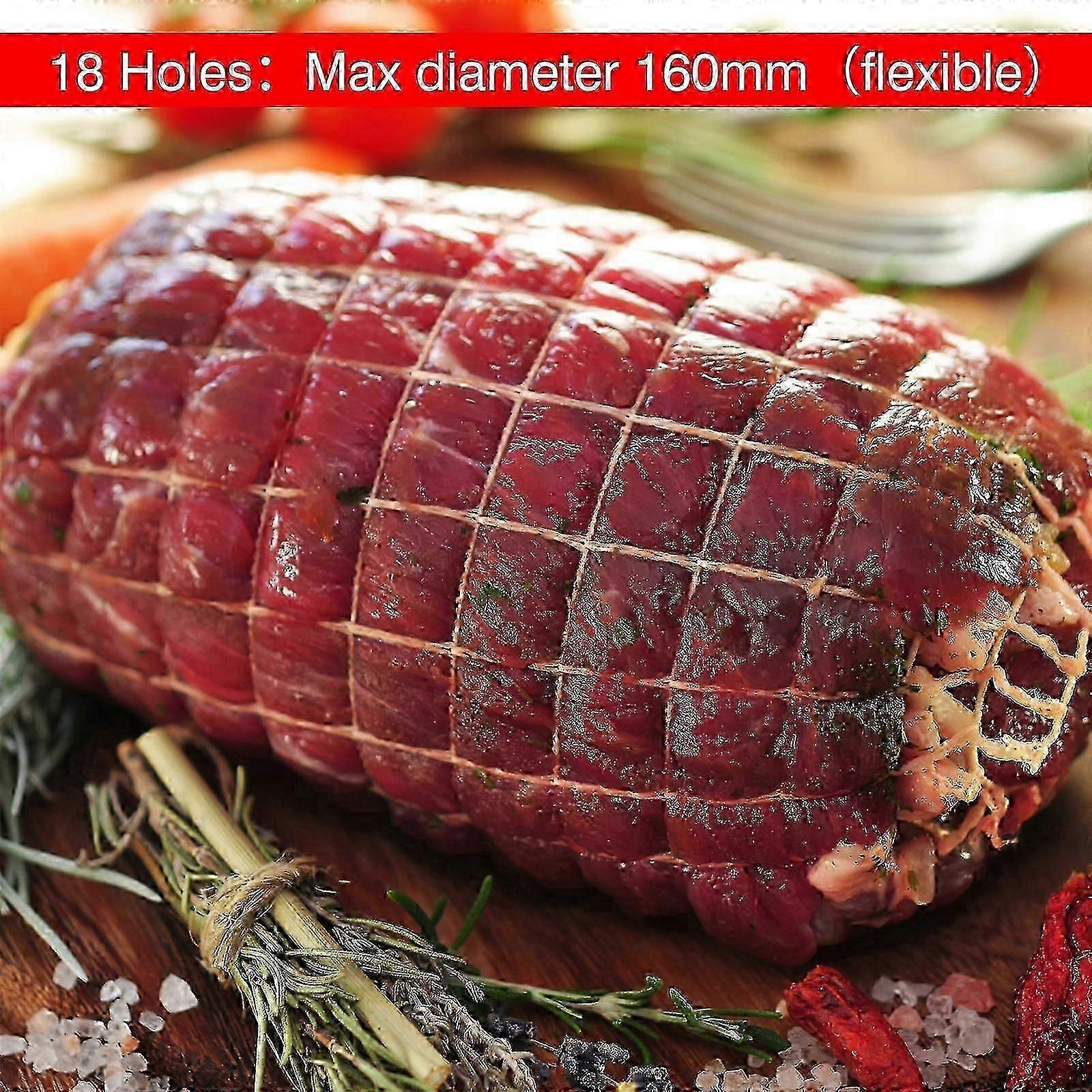 5m Elastic Meat Poultry Netting Roll for Smoking, Size 18 Butcher Cooking