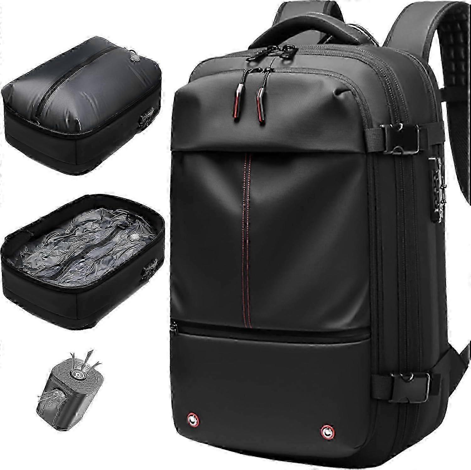 Latest Model Vacuum Seal Backpack Travel 60L Expandable Air Compression