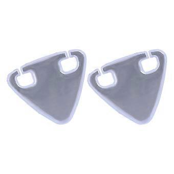 Weatherproofed Reflective Safety Sticker for Bicycles Quick Mount Installation Multiple Color Choice for Night Ride  silver