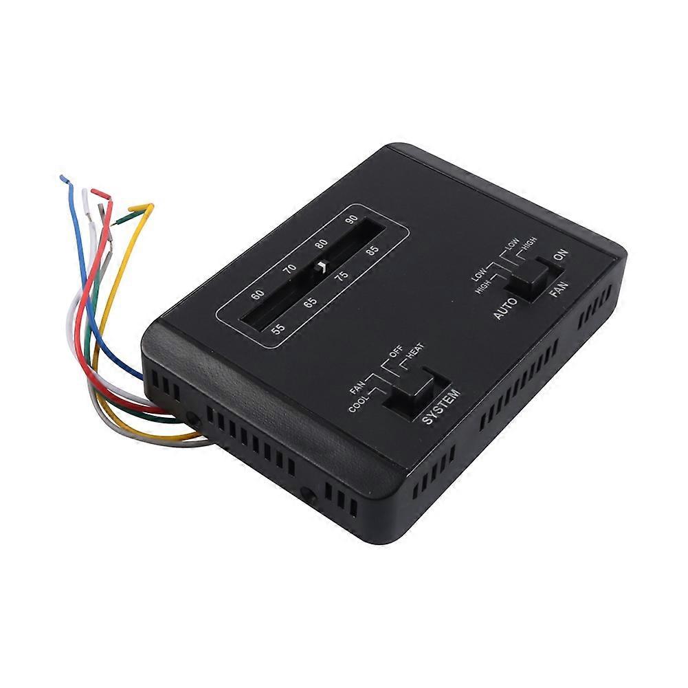 7330F3852,7330G3351 RV Thermostat for Coleman Mach Series 6-Wire Single Stage Heating/Cooling Control Unit 12V DC