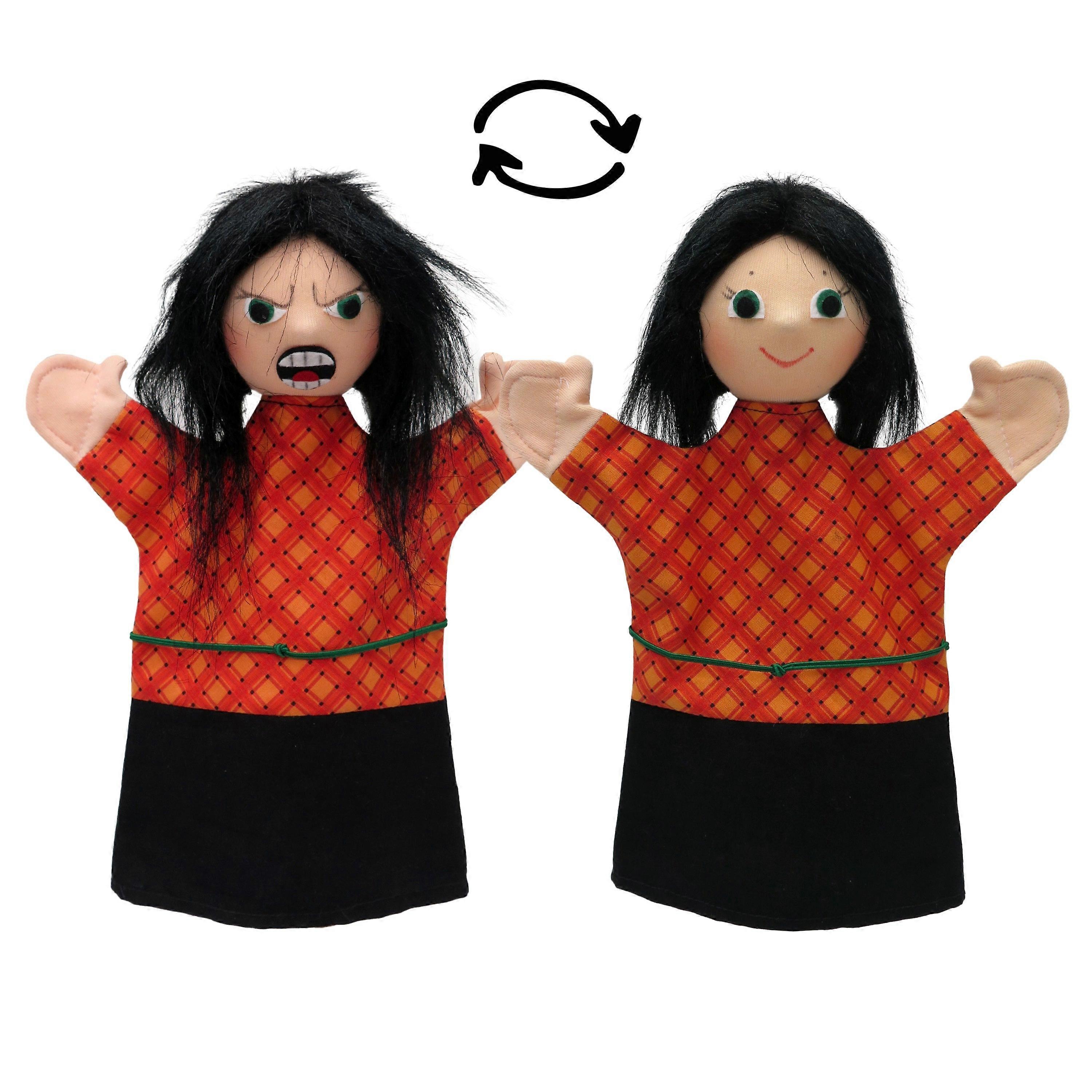 Handpuppe Böse Mutter in 27 cm, 22646A