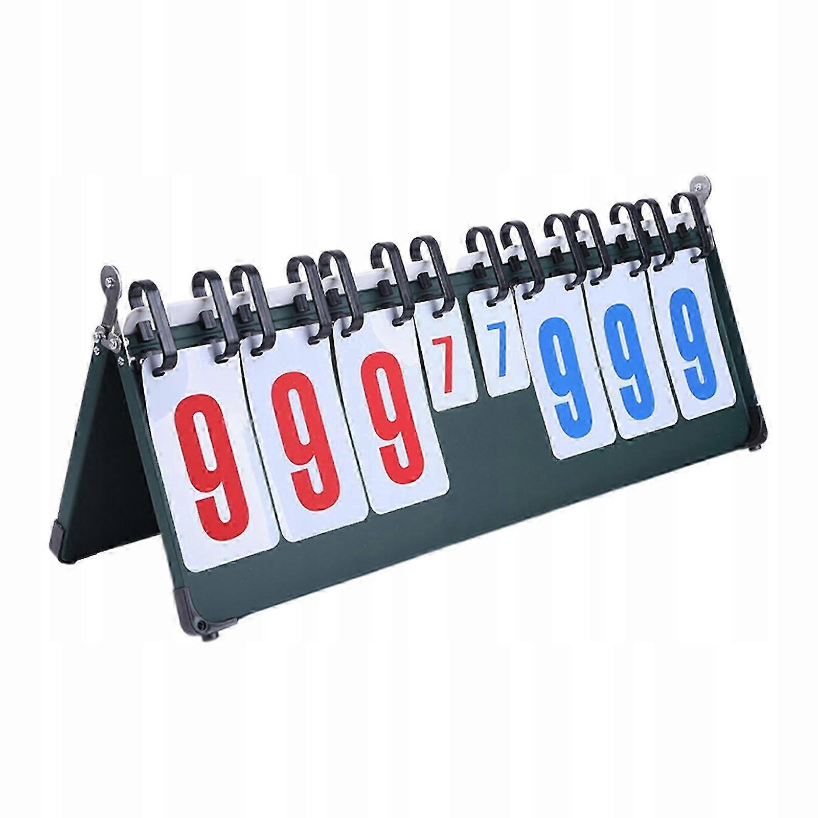Flip Scoreboard 8 Digital Portable Table Score Flipper For Billiards