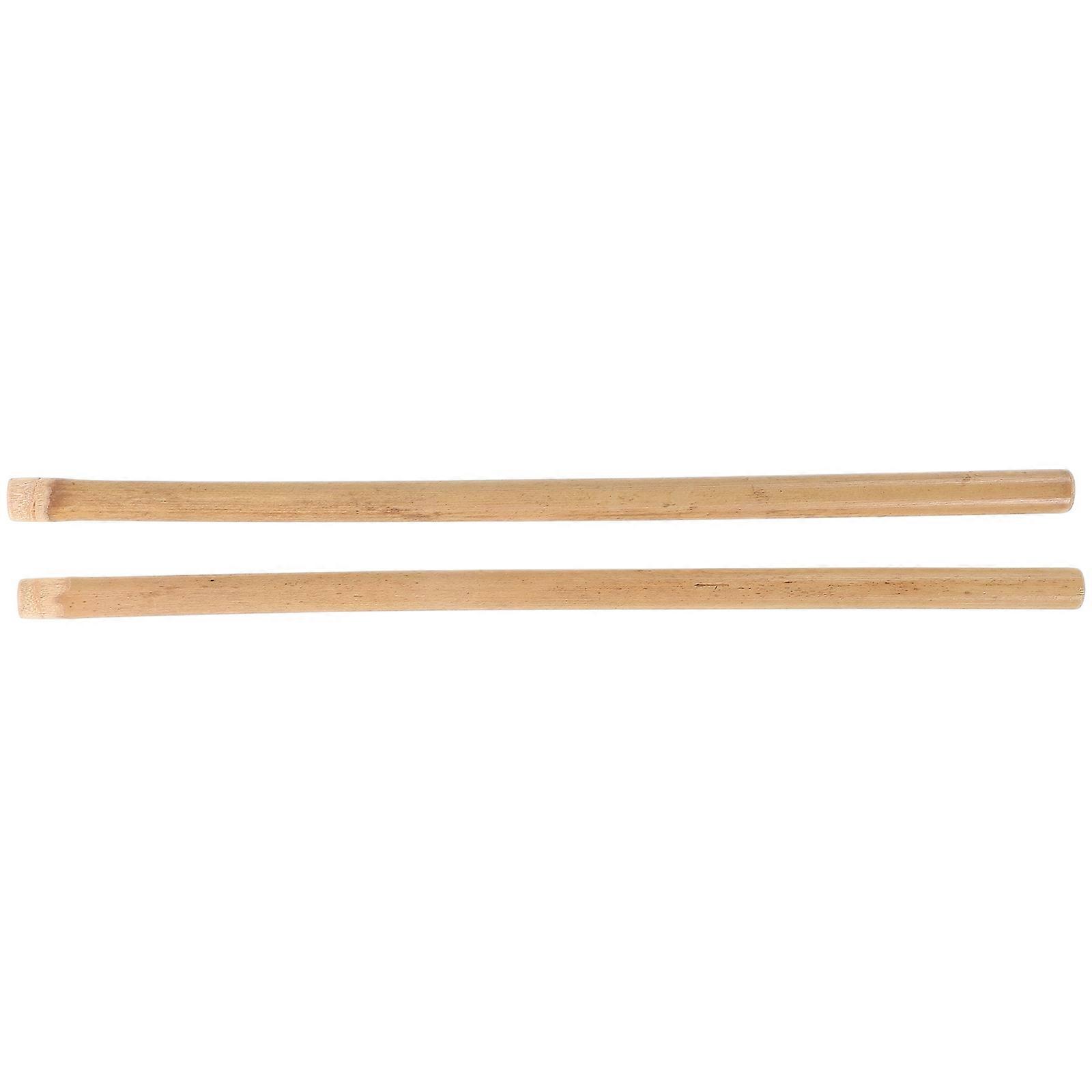 Professional Percussion Bamboo Drumsticks 1Pair for Musical Instruments