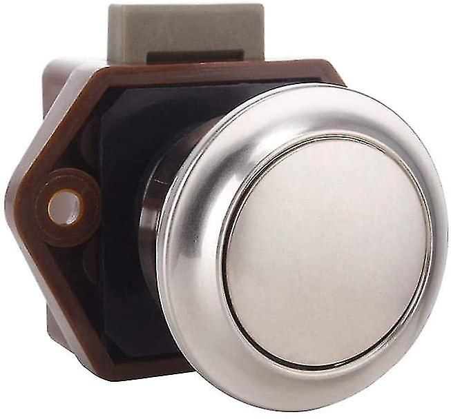 Keyless Push Button Cabinet Latch Fit For Rv Caravan Motorhome Boat Cupboard (a)