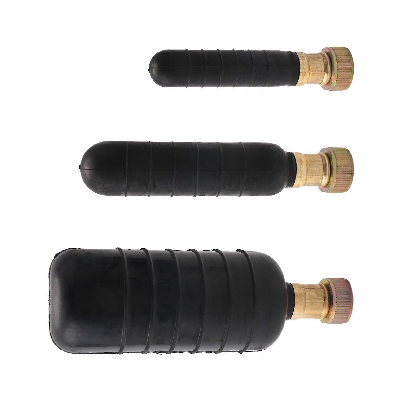 Drain Bladder Kit,3 PCS Drain Cleaning Bladders Fits 1 to 6 Drain Pipe, Unclogs Stubborn Blockages in Main Drain & Sewer