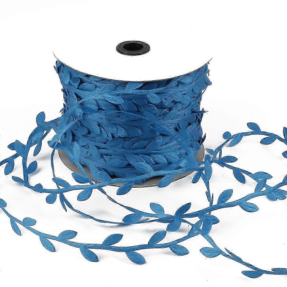 Weaving Rope with Colorful Artificial Leaves for Home and Wedding Decoration