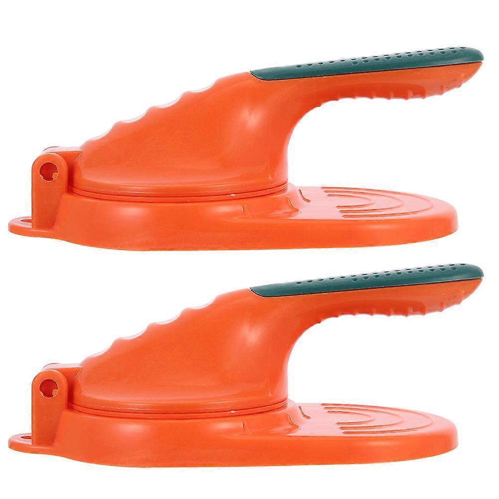 Kitchen Gadget Dumpling Press Tool for Dough Making Use 2Pcs Creative Mold