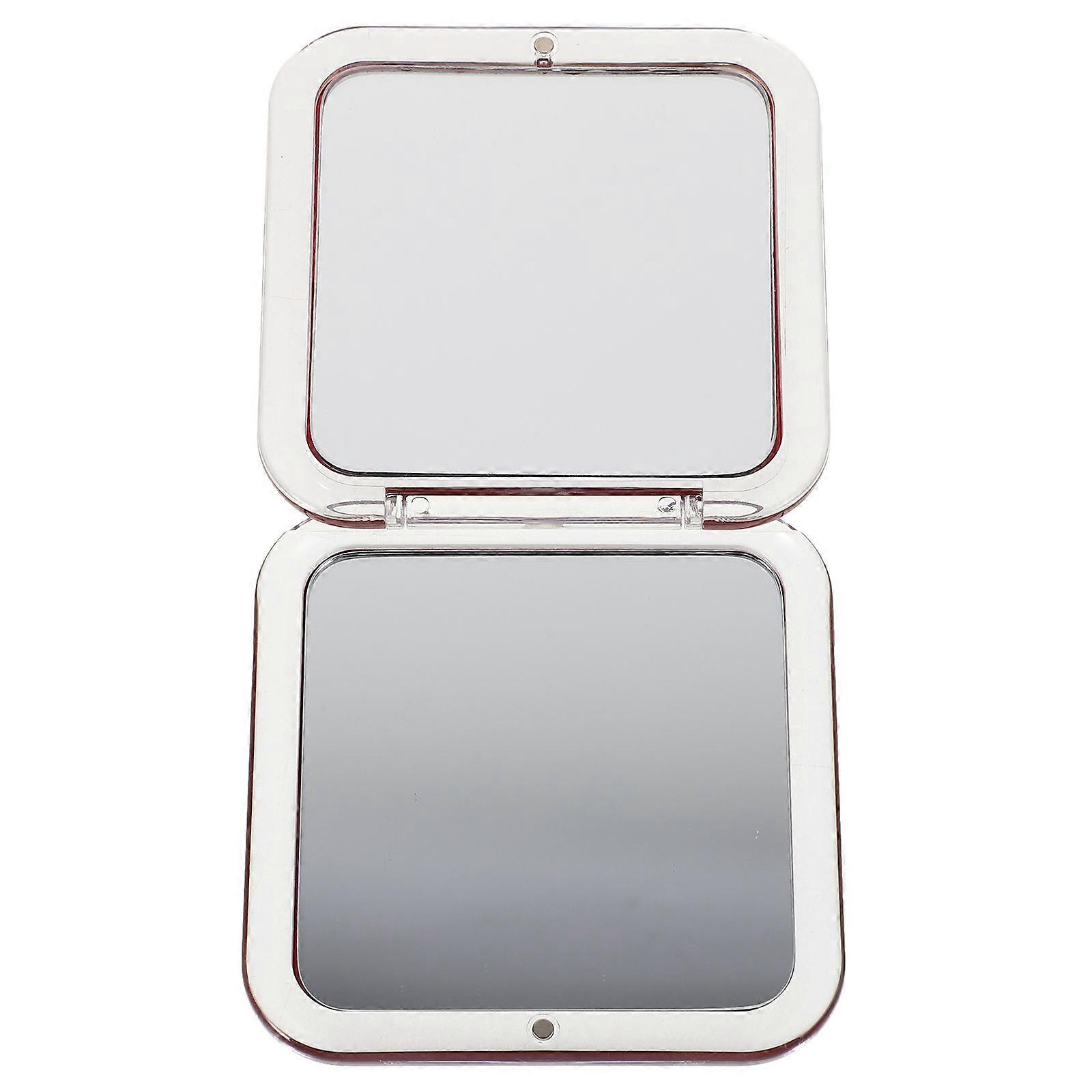 Mini Square Makeup Mirror Foldable for Travel Portable Compact Mirror