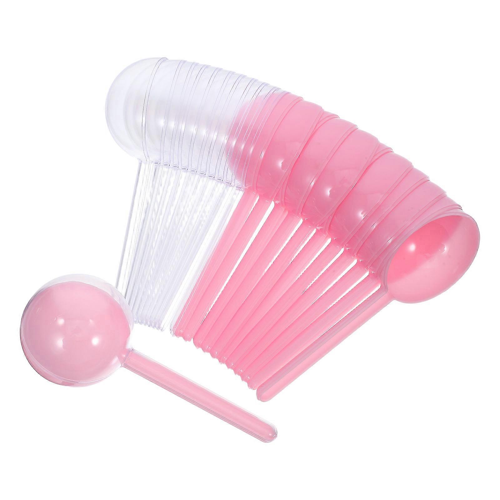 Round Candy Box Holder Plastic Clear Container for 12Pcs Chocolate