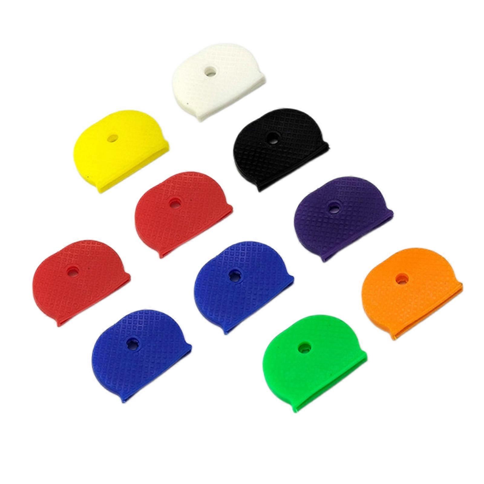 1pc/10pcs Vibrant Silicone Key Caps Random Colors Show Your Individuality with Flexibility Multicolor