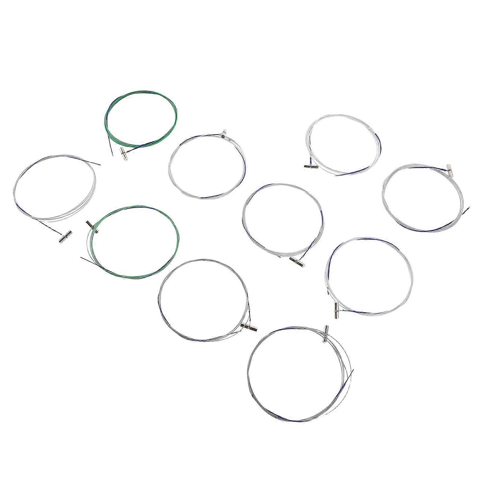 String Instrument Replacement Metal Guzheng Strings For Music Practice And Performance Assorted Color Performance 1Set