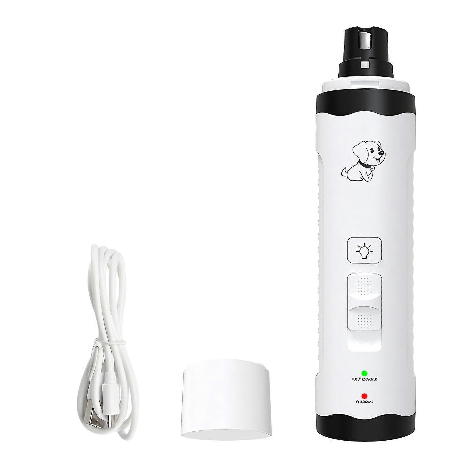 Rechargeable Dog Nail Grinder Featuring 2 Speed For Precise Trimming Ergonomic Design Multicolor