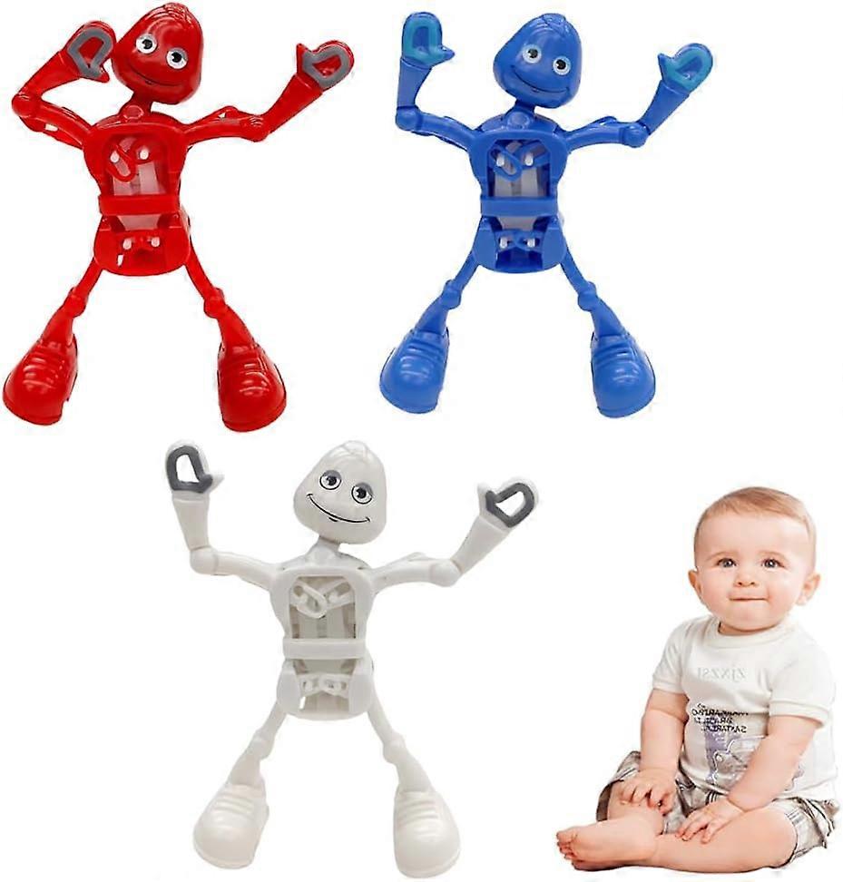 Wind Up Walking Robot Toy - Walking Dancing Spring Wind Up Toy, Portable Spring Wind up Dancing Walking Wriggle Robot Toy for Gi